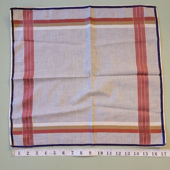 8 Vintage Handkerchief Bundle 8 Pieces Assorted Patterns Retro Classic - Picture 2 of 9